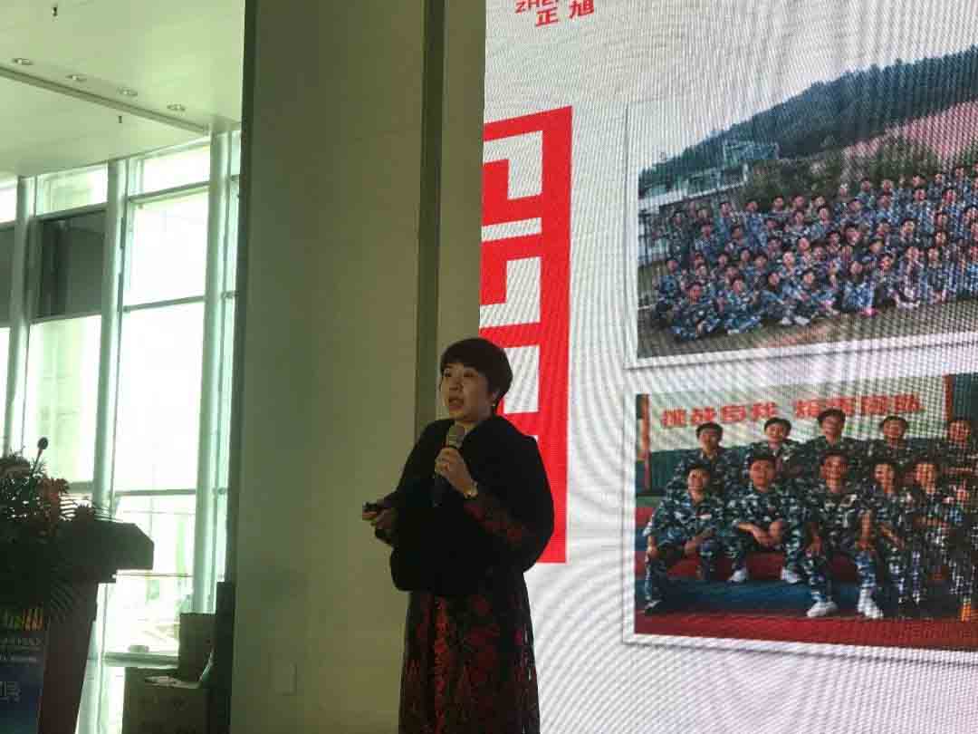 正旭熱泵陳帥榮發表演講